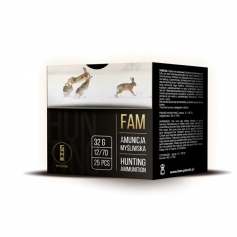 AMUNICJA 12/70 FAM ZAJĄC 32g 2-3,50mm GW PIONKI op.25-Pionki