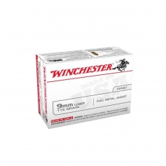 AMUNICJA 9mm PARA WINCHESTER 115gr 7,5g FMJ opk.50szt-
