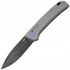 Nóż sprężynowy składany Boker Plus FRND Navy Battleship GRAY Drop Point-