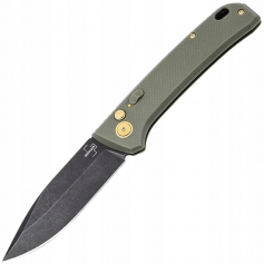 Nóż sprężynowy składany Boker Plus FRND OD GREEN Drop Point-