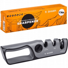 Ostrzałka kuchenna Sharpi OSEŁKA z regulacją kąta ostrości CERAMICZNA 1000-