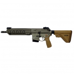 Karabinek HK MR223 A3 .223 Rem, 11", Green Brown z łożem Slim-Line Hkey-Heckler & Koch