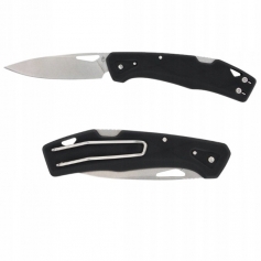 Nóż składany z wyjmowanym klipsem LST Gerber Black Drop Point-