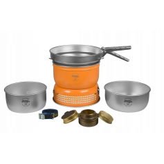 Kuchenka turystyczna Trangia 25-1 UL garnek 1,75L 1,5L palnik ZESTAW Orange-