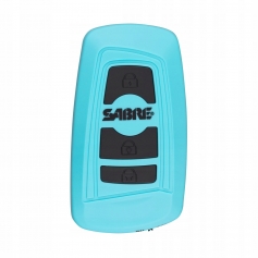 Paralizator 3 w 1 latarka i alarm Sabre G-S-1013 Turkusowy 1 150 000 V-