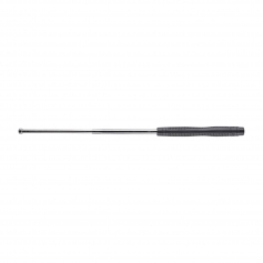 Pałka teleskopowa ESP Ergonomic 26" srebrna hartowana, rękojeść czarna-