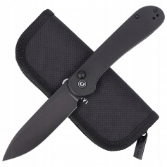 Nóż składany turystyczny Civivi Knife Button Lock Elementium Black C2103A-