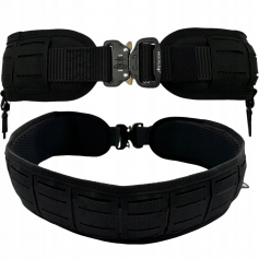 PAS TAKTYCZNY JB TACTICALS LASER CUT JB-05 CZARNY ROZMIAR UNIWERSALNY-