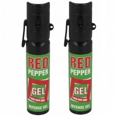 2 x Gaz pieprzowy Red Pepper Green Gel 25ml Cone Stożek-