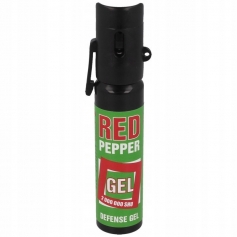 Gaz pieprzowy Red Pepper Green Gel 25ml Cone Stożek-