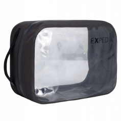 Organizer podróżny kosmetyczka Exped Cube Clear 6 Charcoal-EXPED