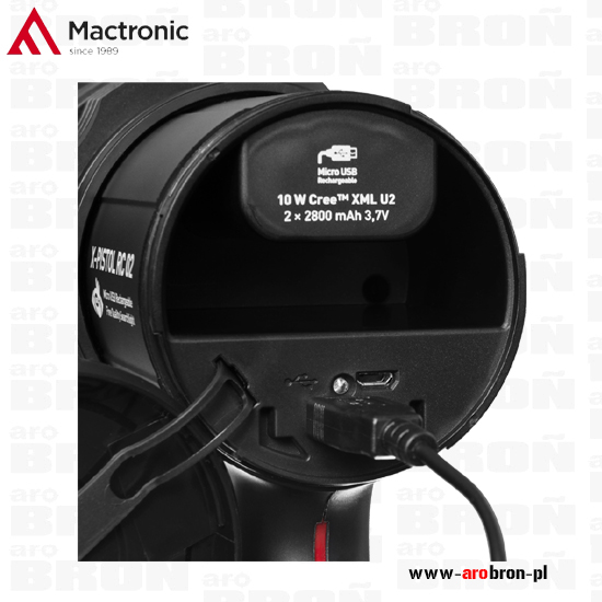 dioda xml U2  XML 10W RC02 X dioda  Szperacz Mactronic CREE PISTOL