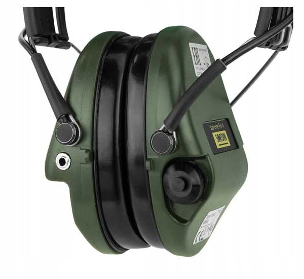 Słuchawki aktywne Sordin Supreme Pro X LED Zielone