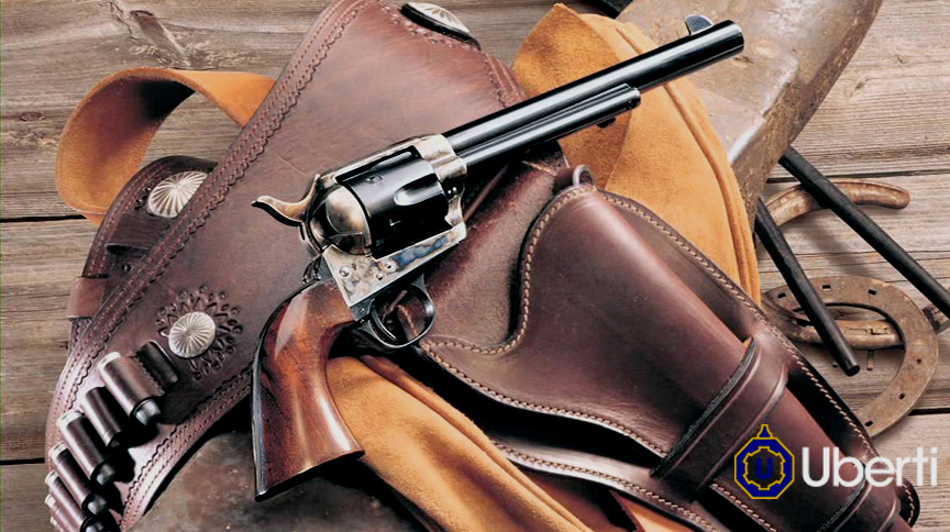 Rewolwer czarnoprochowy Uberti 1858 Remington New Army INOX 8"