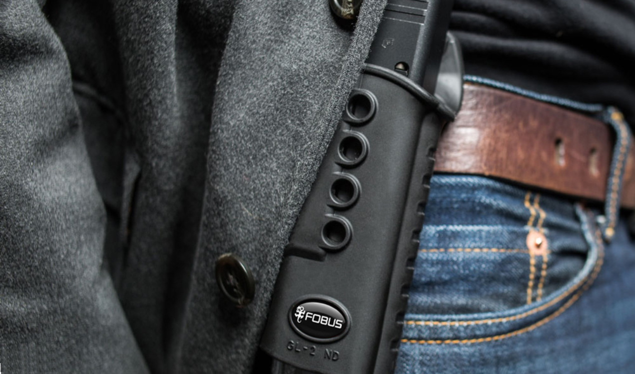 Kabura FOBUS Glock 17, 19, 44 kal. 22LR